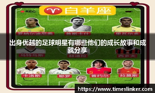 出身优越的足球明星有哪些他们的成长故事和成就分享